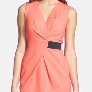 Kenneth Cole New York Samantha Dress in Hot Coral